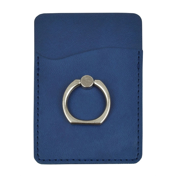 Leather Phone pocket with sure grip ring... from ASI 93131 US Flash & Technologies LLC