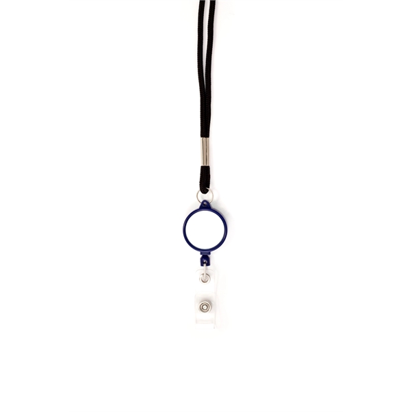 Cord Lanyard is perfect to customize your logo on badge reel... from ASI 64635 KEY-BAK Promotional Products