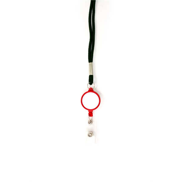 Cord Lanyard is perfect to customize your logo on badge reel... from ASI 64635 KEY-BAK Promotional Products