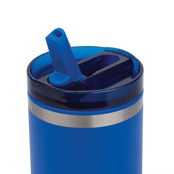 Sylvan 20 oz. PP Liner/Steel Outer Travel Tumbler... from ASI 67866 Logomark/Valumark