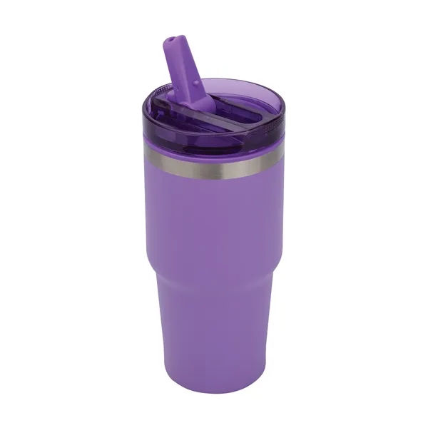 Sylvan 20 oz. PP Liner/Steel Outer Travel Tumbler... from ASI 67866 Logomark/Valumark