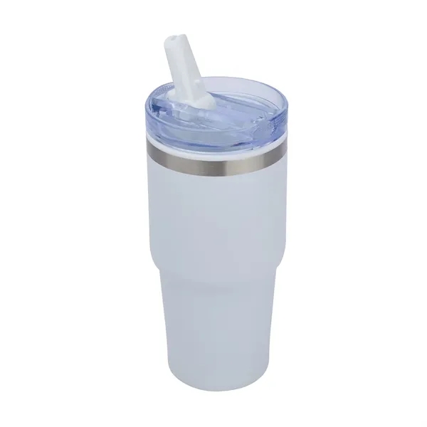 Sylvan 20 oz. PP Liner/Steel Outer Travel Tumbler... from ASI 67866 Logomark/Valumark