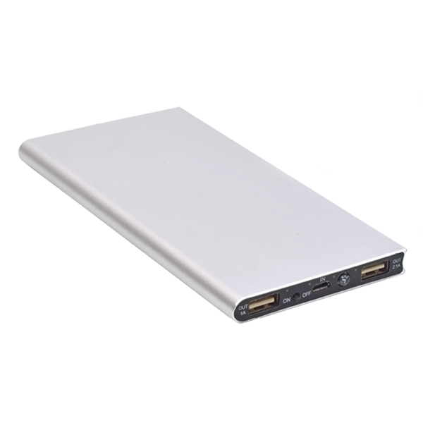 5000 mAh Powerbank with 2-port charging and built-in LED Flashlight... from ASI 93131 US Flash & Technologies LLC / U S Flash & Technologies LLC