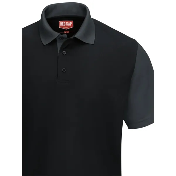 Red Kap Shirts - Men's Short Sleeve Performance Knit Colo...... from ASI 86018 Scrub Authority / Uniform Stores