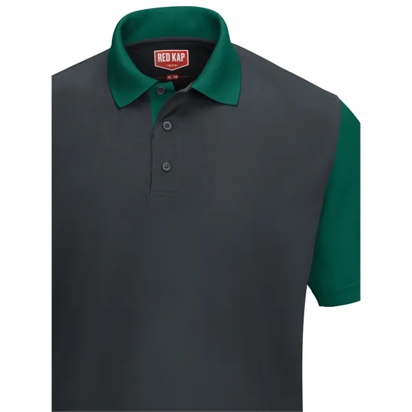 Red Kap Shirts - Men's Short Sleeve Performance Knit Colo...... from ASI 86018 Scrub Authority / Uniform Stores