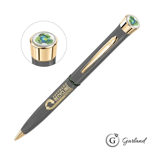 Garland® Recycled Custom Ballpoint Twist Pen - Gold Accent... from ASI 84592 St Regis Group