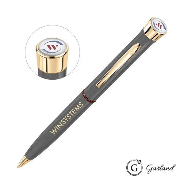 Garland® Recycled Custom Ballpoint Twist Pen - Gold Accent... from ASI 84592 St Regis Group