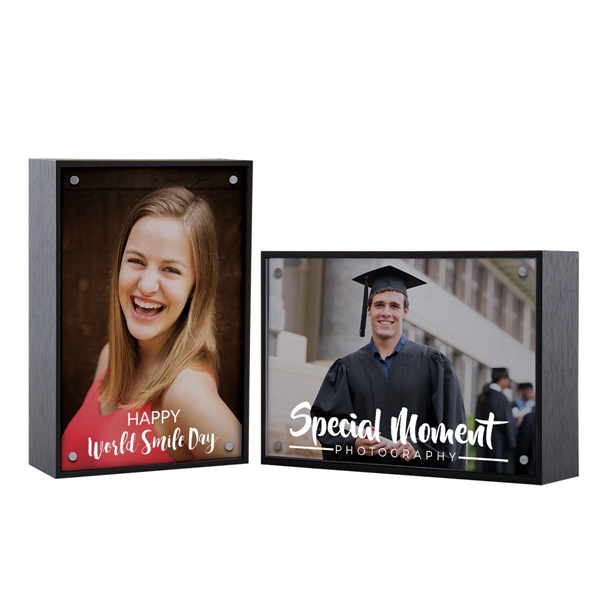 4" x 6" shadow box frame with black velvet backing and... from ASI 62190 Illini