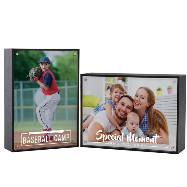 5" x 7" shadow box frame with black velvet backing and... from ASI 62190 Illini
