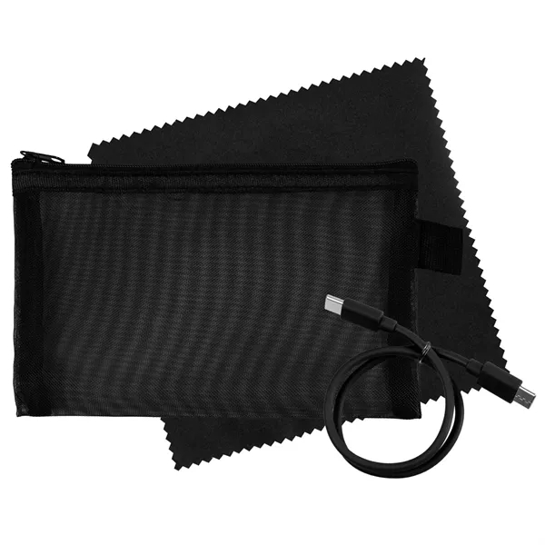 Large Mesh C to C Cable & Cloth Set... from ASI 30208 A P Specialties / AP Specialties