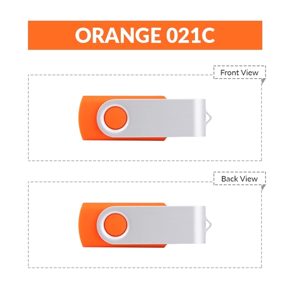 USB 3.0 flash drive with a swivel feature available in 8... from ASI 37218 Athena Promo (tm)