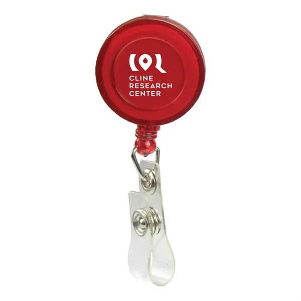 Round retractable badge holder.... from ASI 52710 Lincoln Line