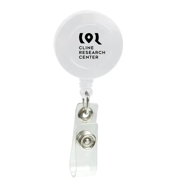 Round retractable badge holder.... from ASI 52710 Lincoln Line