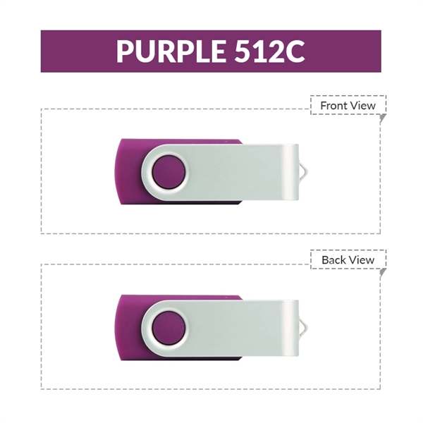 USB 3.0 flash drive with a swivel feature available in 8... from ASI 37218 Athena Promo (tm)