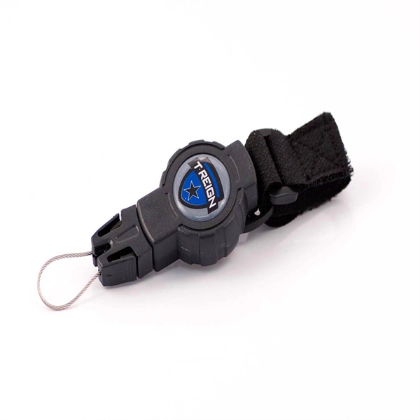 Retractable gear tether comes with carabiner and additional end fitting available... from ASI 64635 KEY-BAK Promotional Products
