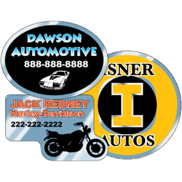 Chrome polyester decals are suitable for indoor or outdoor use.... from ASI 89910 Stouse, LLC