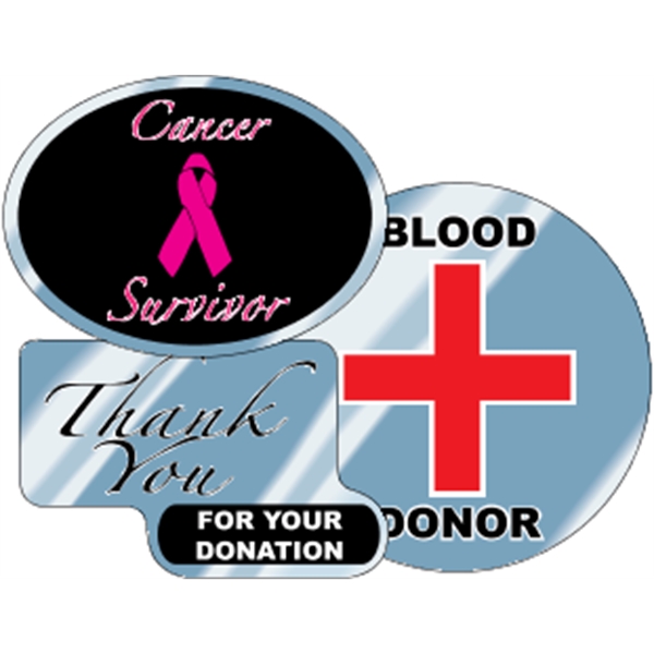 Chrome polyester decals are suitable for indoor or outdoor use.... from ASI 89910 Stouse, LLC