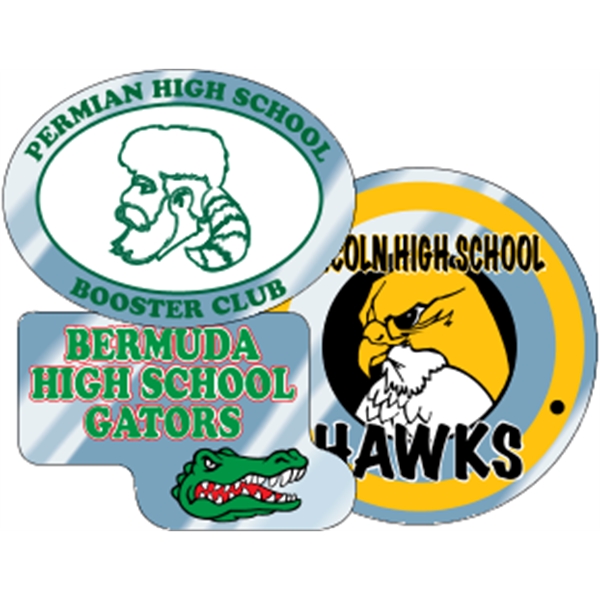 Chrome polyester decals are suitable for indoor or outdoor use.... from ASI 89910 Stouse, LLC