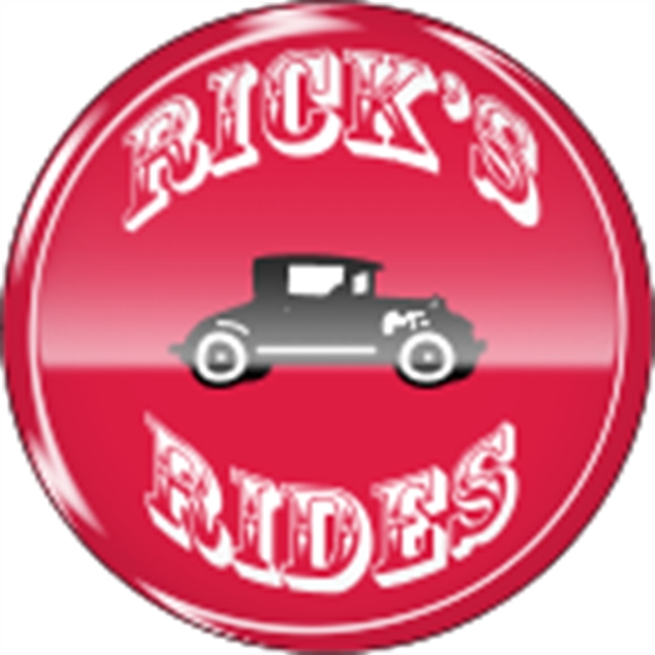 2" circle shaped domed decal with your choice of white, clear,... from ASI 89910 Stouse, LLC