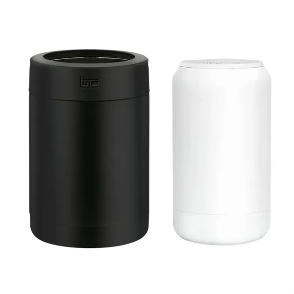 Gift set with an insulated can cooler and wireless speaker.... from ASI 88060 Snugz/USA Inc