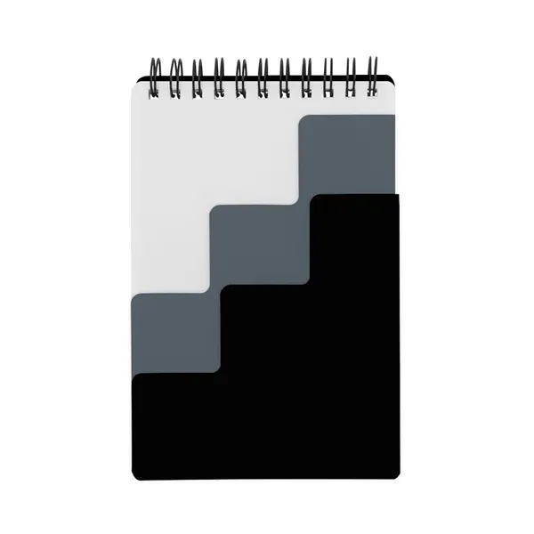 70-lined page notebook with recycled cover and top spiral binding.... from ASI 88060 Snugz/USA Inc