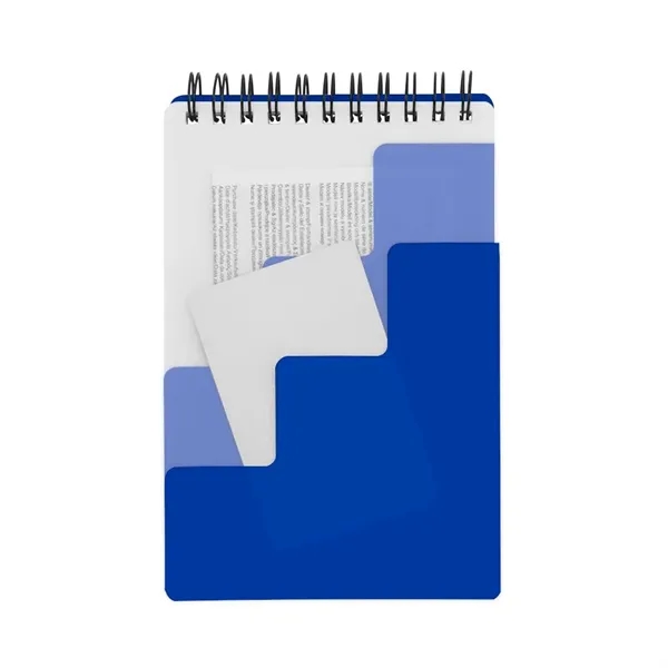 70-lined page notebook with recycled cover and top spiral binding.... from ASI 88060 Snugz/USA Inc