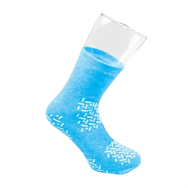 Double-sided socks with a non-slip grip.... from ASI 88060 Snugz/USA Inc
