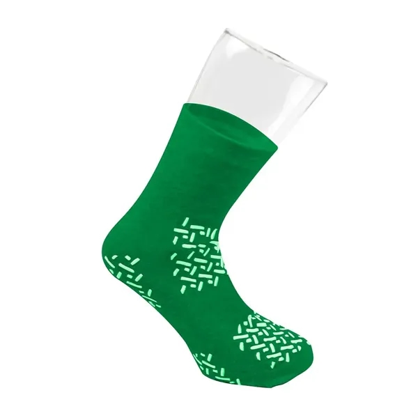 Double-sided socks with a non-slip grip.... from ASI 88060 Snugz/USA Inc