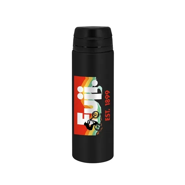 20 oz. recycled aluminum bottle with flip-up lid and attached carabiner.... from ASI 88060 Snugz/USA Inc