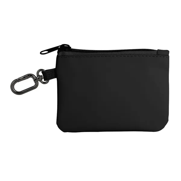 Zippered pouch made with a soft recycled PET lining.... from ASI 88060 Snugz/USA Inc