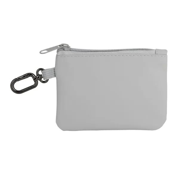 Zippered pouch made with a soft recycled PET lining.... from ASI 88060 Snugz/USA Inc