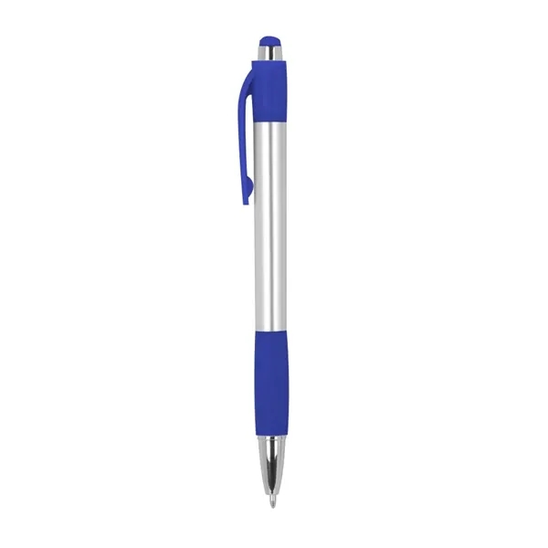 Recycled ABS plastic pen with plunger action mechanism.... from ASI 88060 Snugz/USA Inc
