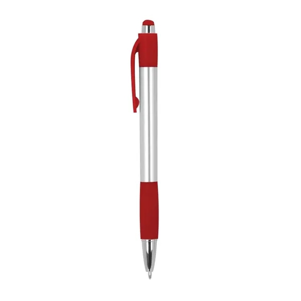 Recycled ABS plastic pen with plunger action mechanism.... from ASI 88060 Snugz/USA Inc