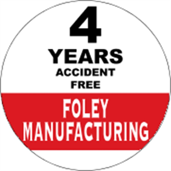 2.5" circle shaped hard hat decals with permanent adhesive backing and... from ASI 89910 Stouse, LLC