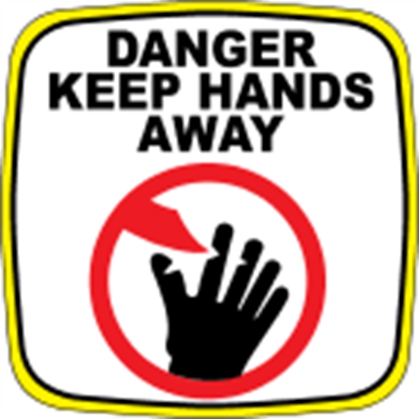 2" x 2" square shaped hard hat decals with permanent adhesive... from ASI 89910 Stouse, LLC