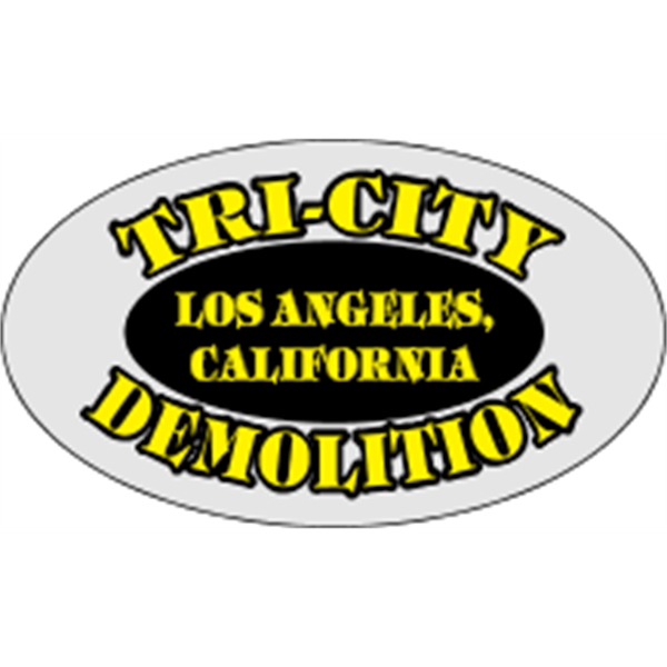 3" x 1.75" oval shaped hard hat decals with permanent adhesive... from ASI 89910 Stouse, LLC