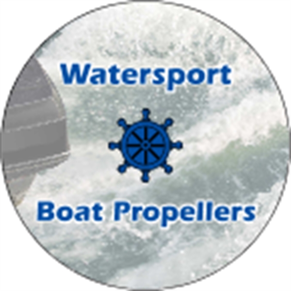 2" circle shaped hard hat decals with 4 color process printing,... from ASI 89910 Stouse, LLC