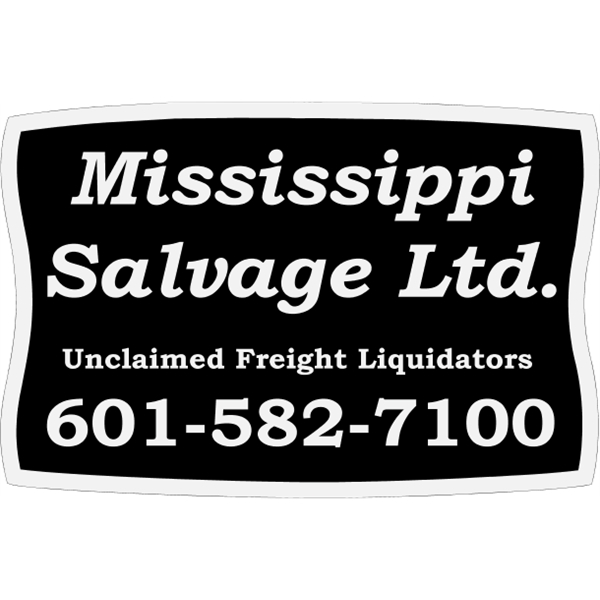 Wavy rectangular shaped truck door decal with pressure-sensitive adhesive.... from ASI 89910 Stouse, LLC