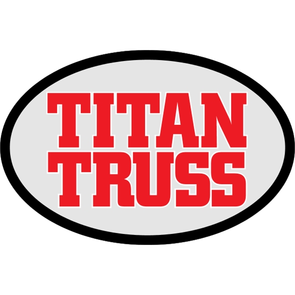 Oval shaped truck door decal with pressure-sensitive adhesive.... from ASI 89910 Stouse, LLC