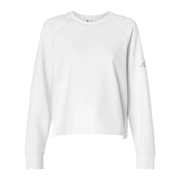 Adidas Women's Beyond Side-Snap Crewneck Sweatshirt... from ASI 84358 S&S Activewear