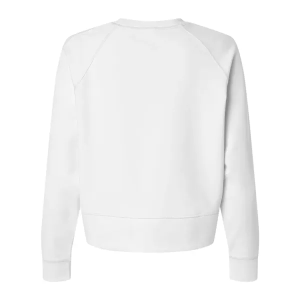 Adidas Women's Beyond Side-Snap Crewneck Sweatshirt... from ASI 84358 S&S Activewear
