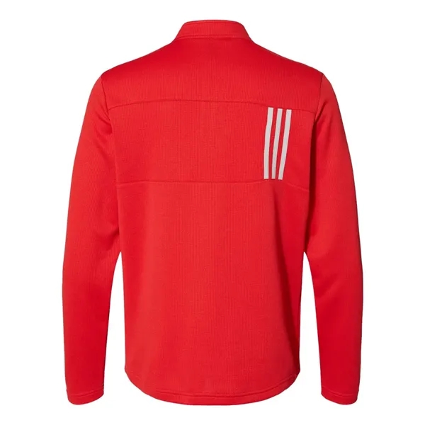 Adidas 3-Stripes Double Knit Quarter-Zip Pullover... from ASI 84358 S&S Activewear