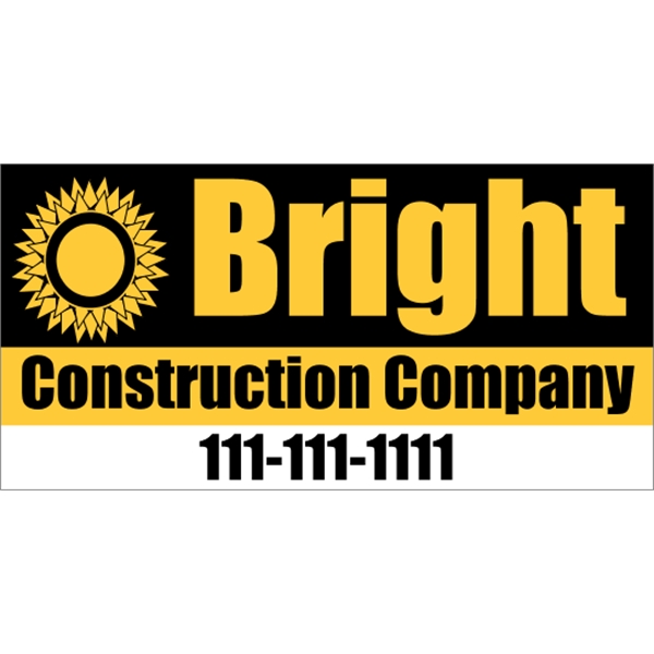 7.5" x 3.75" vinyl bumper sticker with pressure-sensitive adhesive.... from ASI 89910 Stouse, LLC