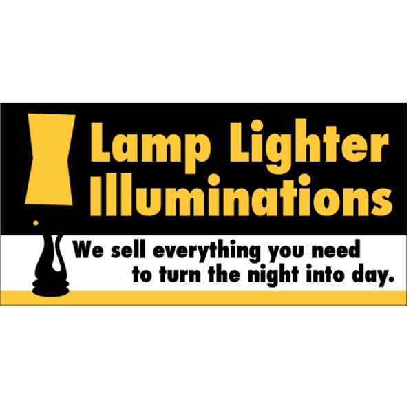 7.5" x 3.75" vinyl bumper sticker with pressure-sensitive adhesive.... from ASI 89910 Stouse, LLC