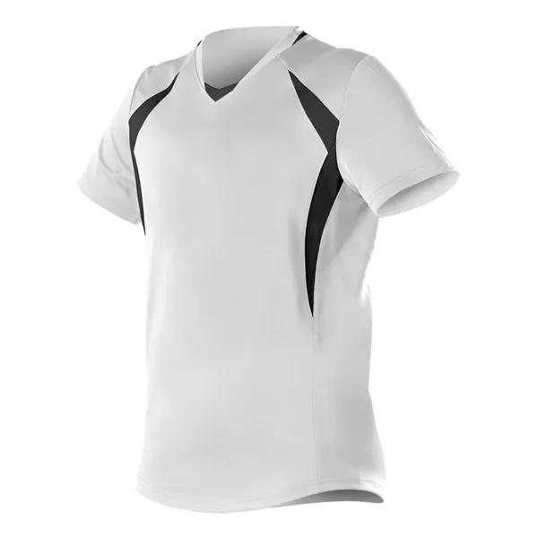 Girls' Short Sleeve Fastpitch Jersey... from ASI 84358 S&S Activewear