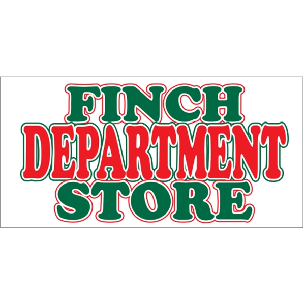 7.5" x 3.75" vinyl bumper sticker with pressure-sensitive adhesive.... from ASI 89910 Stouse, LLC