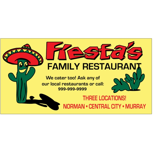 7.5" x 3.75" vinyl bumper sticker with pressure-sensitive adhesive.... from ASI 89910 Stouse, LLC