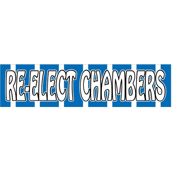 15" x 3.75" vinyl bumper sticker with pressure-sensitive adhesive.... from ASI 89910 Stouse, LLC