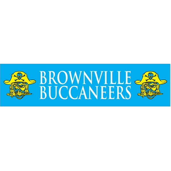 15" x 3.75" vinyl bumper sticker with pressure-sensitive adhesive.... from ASI 89910 Stouse, LLC