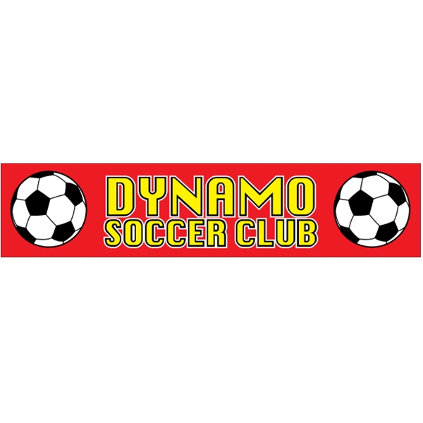 9.25" x 2.0625" vinyl bumper sticker with pressure-sensitive adhesive.... from ASI 89910 Stouse, LLC